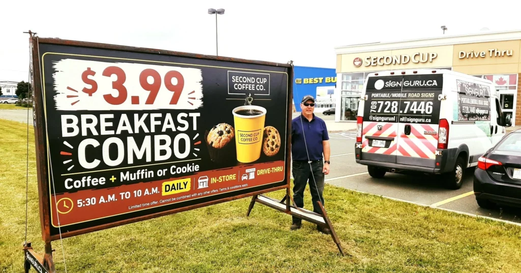 St Johns Curbside Signs