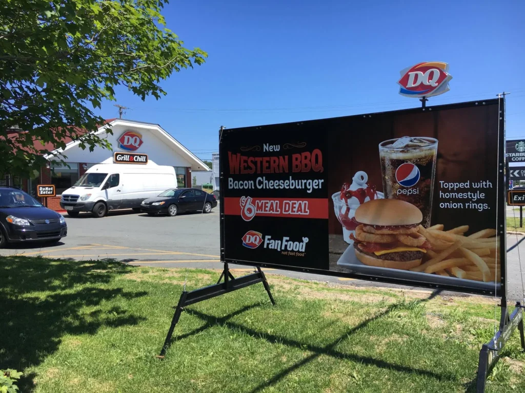 Custom roadside signs St John’s