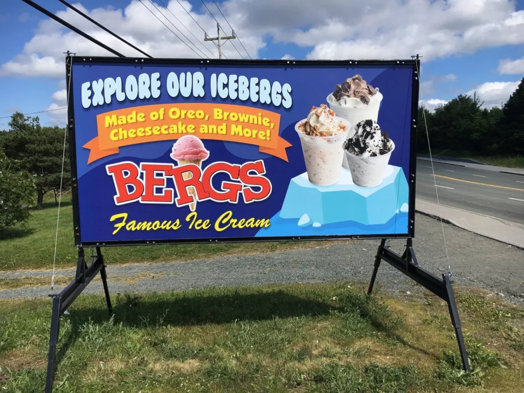Outdoor mobile signs St John’s